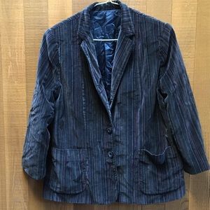 🌻 5/$25 Vintage Velvet 3/4 Sleeve Jacket